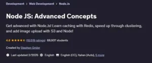 آموزش فوق پیشرفته Nodejs - دوره پیشرفته Nodejs