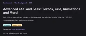 آموزش Sass - آموزش فوق پیشرفته CSS و Sass - آموزش پیشرفته flexbox