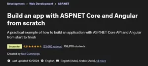 آموزش پروژه محور ASPNET و Angular با ساخت برنامه