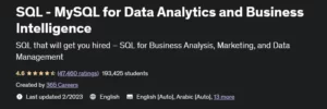 آموزش استفاده از MySQL برای تجزیه و تحلیل داده ها و هوش تجاری