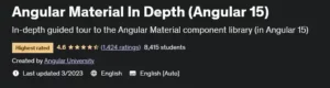 آموزش طراحی برنامه با کتابخانه Angular Material