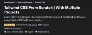 آموزش پروژه محور آخرین نسخه Tailwind CSS