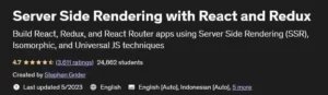آموزش پروژه محور رندر سمت سرور با React و Redux