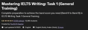 استاد Writing Task 1 برای آزمون IELTS شوید