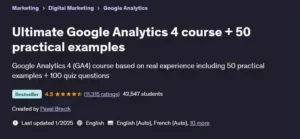 آموزش جامع Google Analytics 4 با بیش از 50 مثال کاربردی