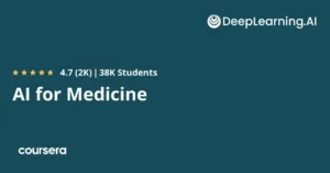 استفاده از هوش مصنوعی در حوزه پزشکی (تشخیص و درمان) از Coursera