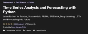 آموزش پروژه محور تحلیل سری های زمانی و پیش بینی آینده با پایتون