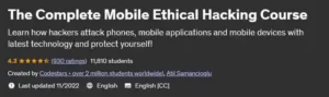 کاملترین دوره آموزش هک اخلاقی موبایل (آندروید و iOS) و برنامه های آن