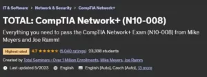 آموزش صفر تا صد فناوری شبکه و آمادگی برای آزمون CompTIA Network+ (N10-008)