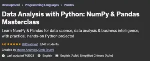 آموزش پروژه محور تجزیه و تحلیل داده ها با Pandas و NumPy
