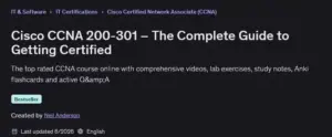آموزش کامل شبکه و آمادگی برای آزمون Cisco CCNA 200-301 با نمونه آزمایشگاه