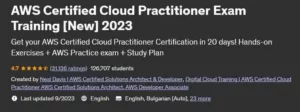به روز ترین و کامل ترین دوره آمادگی برای آزمون AWS Certified Cloud Practitioner