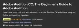 آموزش مقدماتی تنظیم و ویرایش صدا و فایل های صوتی با Adobe Audition