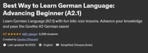 آموزش زبان آلمانی سطح A2.1 برای آزمون گوته
