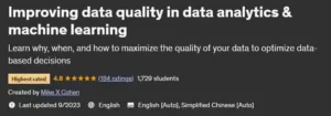 آموزش بالا بردن کیفیت داده ها برای یادگیری ماشین و تحلیل داده