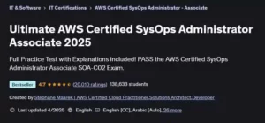 آمادگی برای آزمون AWS SysOps Administrator Associate (SOA-C02) به همراه نمونه سوال