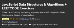 آموزش الگوریتم ها و ساختارهای داده در جاوا اسکریپت با بیش از 87 تمرین