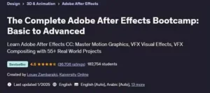 بوتکمپ آموزش صفر تا صد افتر افکتس (After Effects)