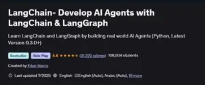 آموزش ساخت 3 برنامه مبتنی بر هوش مصنوعی به کمک LangChain