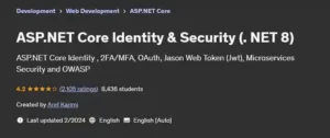 آموزش احراز هویت و امنیت در ASP.Net Core (.NET 8)