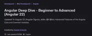 آموزش Angular از مقدماتی تا پیشرفته