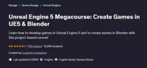 آموزش ساخت بازی با Unreal Engine 5 و Blender