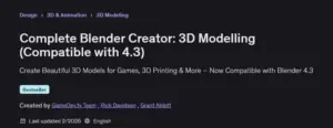 آموزش کامل مبتدی تا پیشرفته Blender (بلندر) پروژه محور
