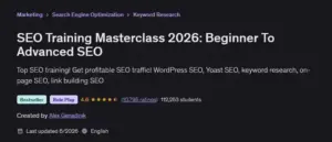 مستر کلاس سئو (SEO) از مبتدی تا پیشرفته