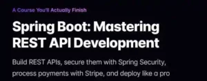 آموزش ساخت RESTful API در Spring Boot از سری Codewithmosh