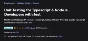 آموزش نوشتن تست واحد برای برنامه‌های NodeJs و Typescript با Jest