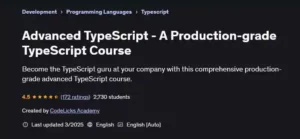 آموزش پیشرفته TypeScript