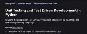 آموزش تست واحد و توسعه مبتنی بر تست (TDD) در پایتون