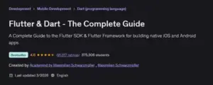 کاملترین دوره آموزش دارت(Dart) و فلاتر(Flutter)