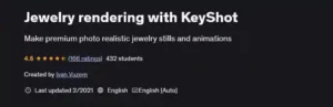 آموزش رندرینگ جواهرات با KeyShot
