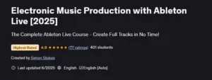 آموزش ساخت موسیقی الکترونیک با Ableton Live