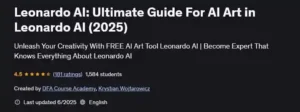 آموزش خلق آثار هنری با هوش مصنوعی Leonardo AI