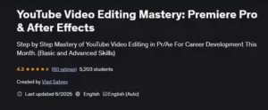 آموزش تدوین ویدیو های یوتیوب (Youtube) با Premiere Pro و After Effects