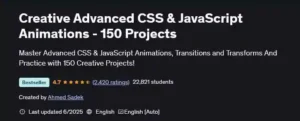 آموزش ساخت انیمیشن های پیشرفته با CSS و جاوا اسکریپت