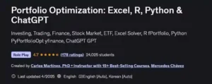 آموزش بهینه‌ سازی پرتفوی سرمایه‌گذاری با پایتون و اکسل و ChatGPT