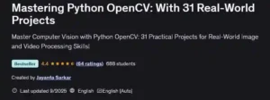 آموزش جامع کتابخانه OpenCV با 31 پروژه واقعی