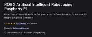 آموزش ساخت ربات دارای هوش مصنوعی در ROS 2 با Raspberry PI