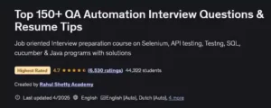 150 سوال برتر حوزه خودکارسازی تست نرم افزار (QA Automation)