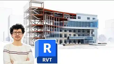 BIM – Revit Structure: Structural Steel Project – From Zero آموزش عملی Revit Structure برای مهندسان و مدلسازان BIM