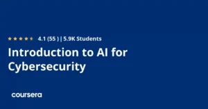 آموزش استفاده عملی از AI برای امنیت سایبری از Coursera