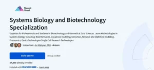 آموزش تحلیل و مدل سازی و درک سیستم های پیچیده زیستی از Coursera