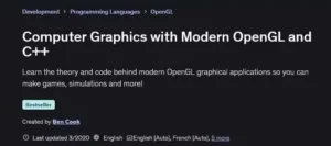 آموزش ساخت اپلیکیشن های 3D با سی پلاس پلاس و OpenGL