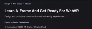 آموزش جامع A-Frame برای ساخت برنامه واقعیت مجازی تحت وب (WebVR)