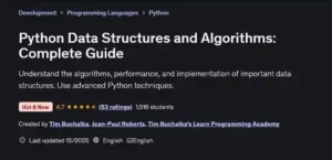 آموزش به روز ساختارهای داده و الگوریتم ها در پایتون