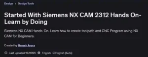 آموزش برنامه‌نویسی CNC با NX CAM