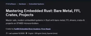 آموزش برنامه‌ نویسی امبدد (Embedded) با زبان Rust روی میکروکنترلر STM32